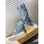 CHANEL graffiti canvas high boots 03 2024
