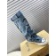 CHANEL graffiti canvas high boots 03 2024