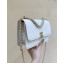 Chanel Calfskin Quilted Mini Fit Flap white  AS2649 2024 (original quality )