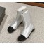 Chanel Women's Bare Boots Autumn Collection Silver 2024