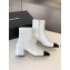 chanel Ankle Boot In Black And White Leather 2024