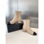chanel Ankle Boot In Black And beige Leather 2024