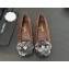 Chanel velvet camellia pumps suede brown/grey 2024