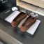 Chanel velvet camellia pumps suede brown/grey 2024