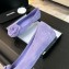 Chanel velvet camellia pumps suede purple 2024