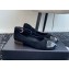 Chanel 24C Mary Jane / Ballet Shoes suede black 2024