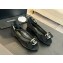 chanel Mary Janes Velvet Strass & Metal Black 2024