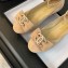 chanel Mary Janes Velvet Strass & Metal brown 2024