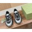 Gucci men's Ripple sneaker  silvery/black 2024
