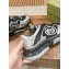 Gucci men's Ripple sneaker  silvery/black 2024