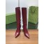 Gucci Signoria red Ladies Boots heel 10.5cm 2024