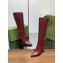 Gucci Signoria red Ladies Boots heel 10.5cm 2024