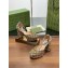 gucci New high-heeled single shoes heel11.5cm beige 2024