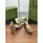 gucci New high-heeled single shoes heel11.5cm beige 2024