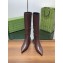 Gucci Signoria brown Ladies Boots heel 4.5cm 2024