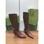 Gucci Signoria brown Ladies Boots heel 4.5cm 2024