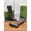 Gucci Signoria brown Ladies Boots heel 4.5cm 2024