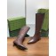 Gucci Signoria brown Ladies Boots heel 4.5cm 2024