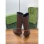 Gucci Signoria brown Ladies Boots heel 4.5cm 2024