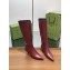 Gucci Signoria red Ladies Boots heel 4.5cm 2024
