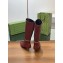 Gucci Signoria red Ladies Boots heel 4.5cm 2024