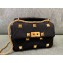 Valentino Handmade Knitted Bag for Women Chain Shoulder Bag Design Large Rivet Decoration Handbag black 01 2024
