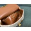 Valentino Handmade Knitted Bag for Women Chain Shoulder Bag Design Large Rivet Decoration Handbag white 2024