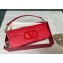 Valentino Garavani Loco Medium red Leather Shoulder Bag New 2024
