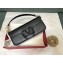 Valentino Garavani Loco Medium black Leather Shoulder Bag New 2024