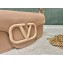 Valentino Garavani Loco Medium pink Leather Shoulder Bag New 01 2024