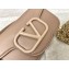 Valentino Garavani Loco Medium pink Leather Shoulder Bag New 01 2024