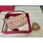 Valentino Garavani Loco Medium pink Leather Shoulder Bag New 01 2024