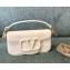 Valentino Garavani Loco Medium white Leather Shoulder Bag New 04 2024