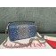 Valentino Garavani small Locò studded denim shoulder bag 01 2024