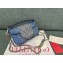 Valentino Garavani small Locò studded denim shoulder bag 01 2024