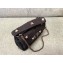Valentino Handmade Knitted Bag for Women Chain Shoulder Bag Design Large Rivet Decoration Handbag black 2024