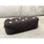 Valentino Handmade Knitted Bag for Women Chain Shoulder Bag Design Large Rivet Decoration Handbag black 2024