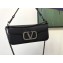 Valentino small Locò crystal-embellished shoulder bag black 2024