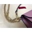 Valentino small Locò crystal-embellished shoulder bag purple 2024