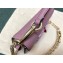 Valentino small Locò crystal-embellished shoulder bag purple 01 2024
