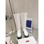 Valentino vlogo signature new leather boots white 2024