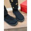 VALENTINO ROMAN STUD QUILTED ANKLE BOOT IN SPLIT LEATHER AND WOOL  black 2024