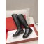 Valentino vlogo signature new leather boots black 2024