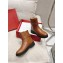 Valentino vlogo signature new leather ankle boots brown 2024