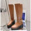 Valentino vlogo signature new leather boots brown 2024