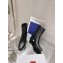 valention garavani VLogo Leather Block-Heel Booties black 2024