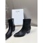 CELINE Black leather ankle boots heel 4.5 2024