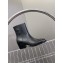 CELINE Black leather ankle boots heel 4.5 2024