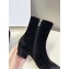 CELINE Black suede ankle boots heel 4.5 2024