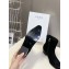 CELINE Black suede ankle boots heel 4.5 2024